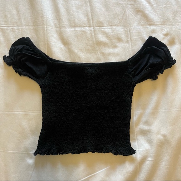 Black PacSun Me to We square neck crop top - Picture 4 of 5